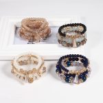 Solosoya Bohemian Boho Stackable Bracelets for Women Set, Girls Stretch Multilayer Stack Beads Colorful Beaded Charm Bracelets Girl Handmade Jewelry - Image 8